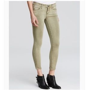 Free People army green jeans